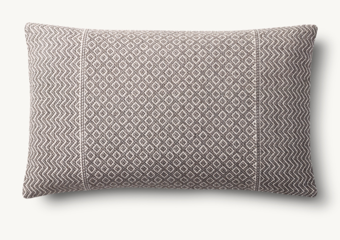 Mojave Diamond Band Outdoor Pillow Cover - Lumbar