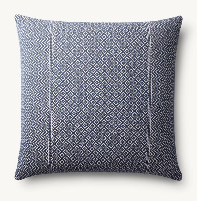 Mojave Diamond Band Outdoor Pillow Cover - Square