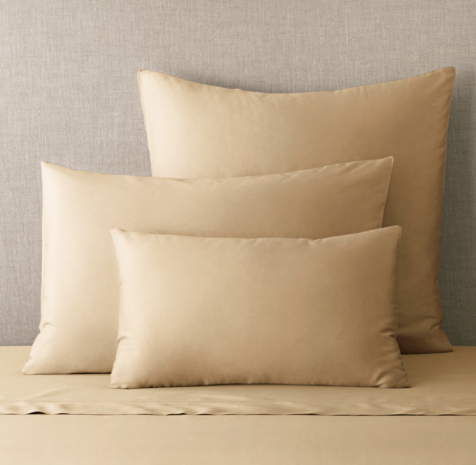 Italian Ultra-Soft 600-Thread-Count Sateen Knife-Edge Sham