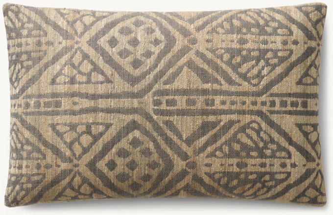 Naya Handwoven Diamond Arrow Pillow Cover - Lumbar