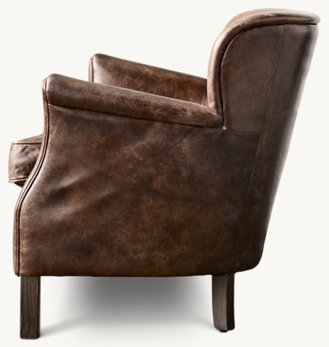 Professor s Leather Settee