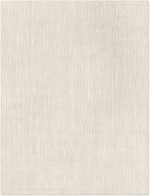 Overhead view of Padma Silk & Wool Rug - Made-To-Order 