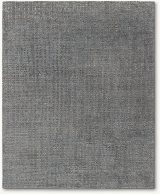 Overhead view of Valeta Silk & Wool Rug 