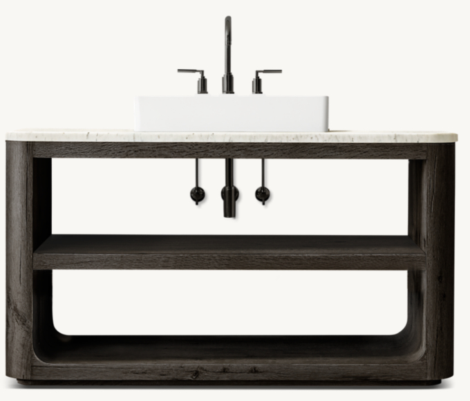 Oslo Single Extra-Wide Washstand