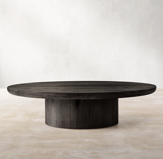 Oslo Pedestal Round Coffee Table