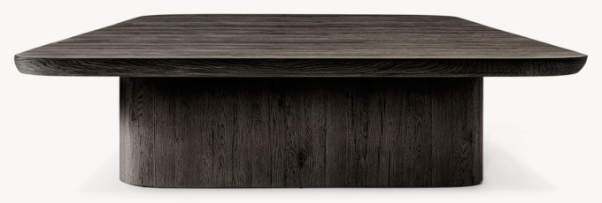 Oslo Pedestal Square Coffee Table