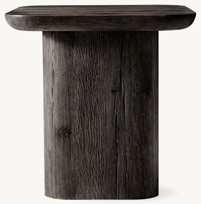 Oslo Pedestal Square Side Table