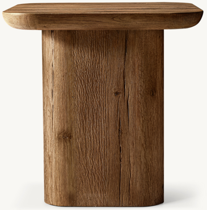 Oslo Pedestal Square Side Table