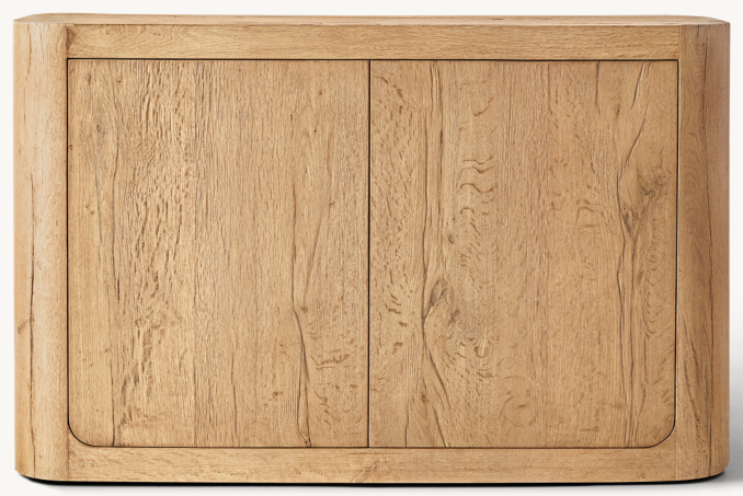 Front view of Oslo Double-Door Sideboard 