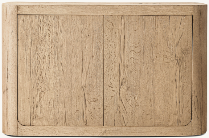 Front view of Oslo Double-Door Sideboard 