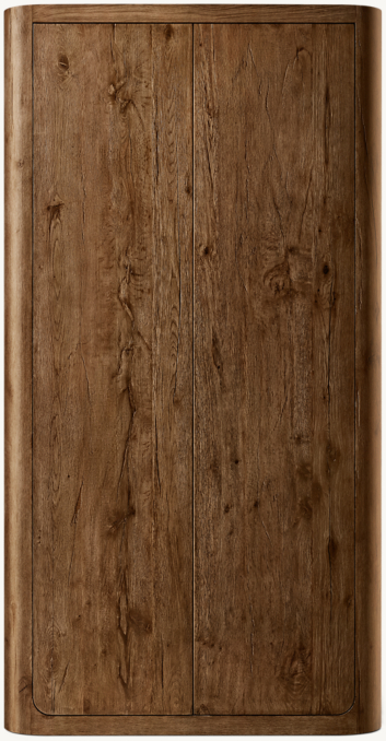 Shown in Aged Brown Oak.