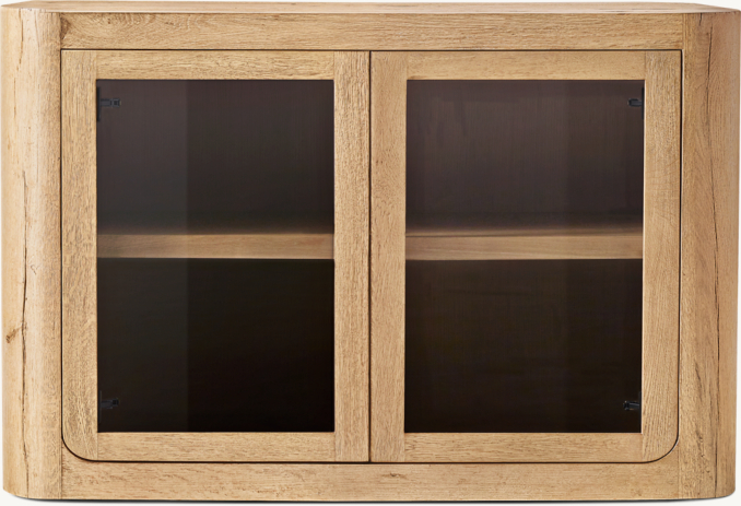 Shown in Aged Light Oak.