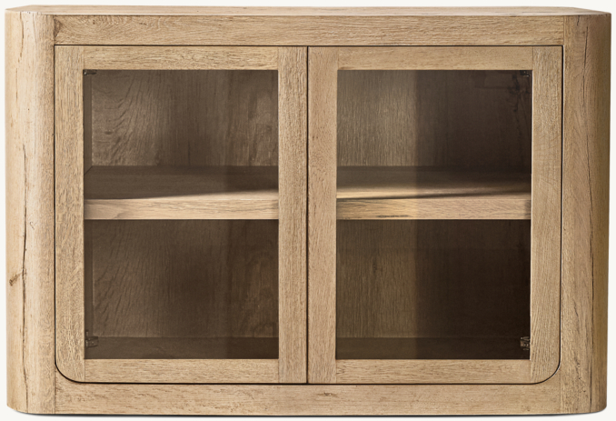 Shown in Aged Greige Oak.