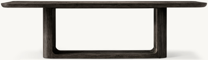 Shown in Aged Black Oak.