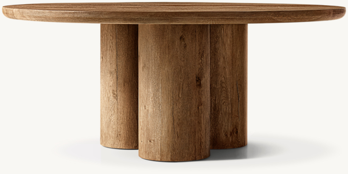 Oslo Cylinder Round Dining Table