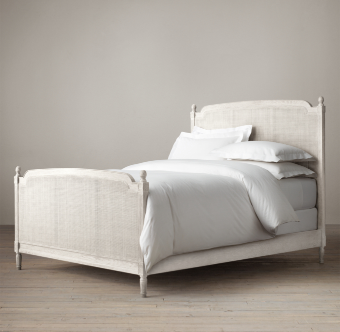 Vienne Caned Bed With Footboard