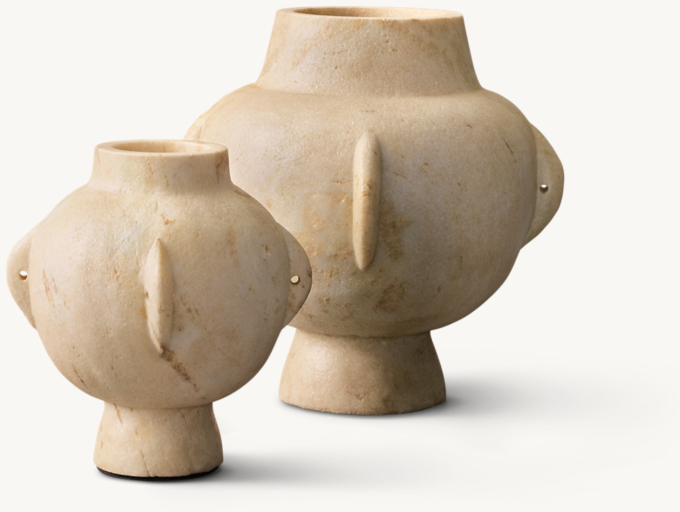 Handcrafted Marble Vessel