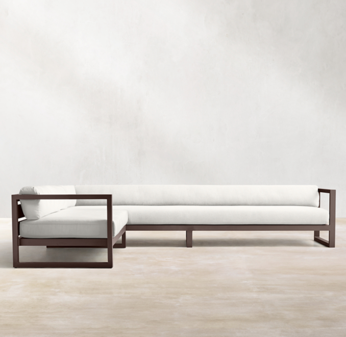Aegean Aluminum Customizable Sectional