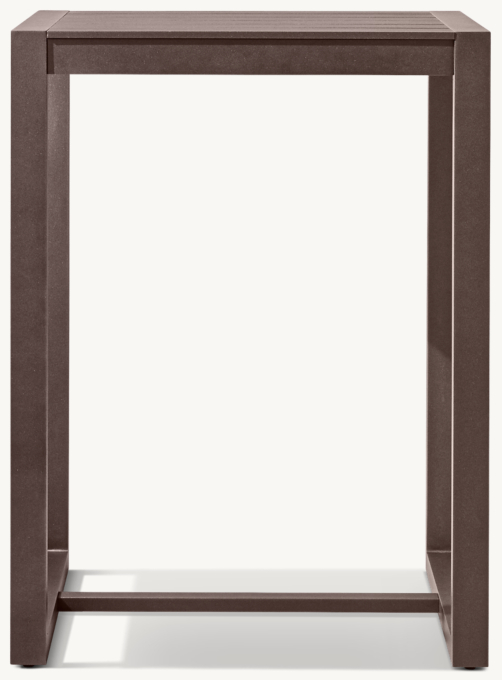 Aegean Aluminum 32\" Bar Table