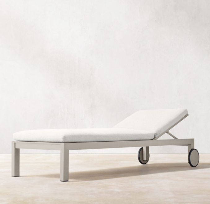 Aegean Aluminum Chaise