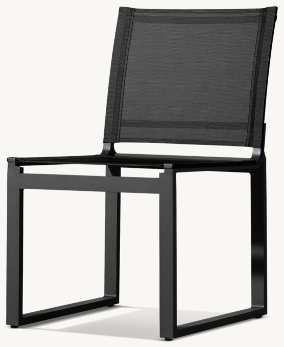 Aegean Aluminum & Mesh Dining Side Chair