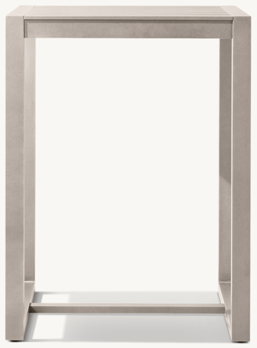 Aegean Aluminum 32\" Bar Table