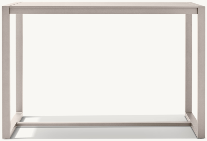 Aegean Aluminum 64\" Bar Table