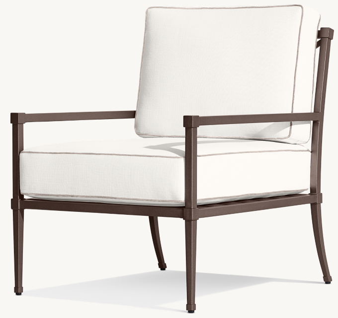 Trousdale Cast Aluminum Lounge Chair