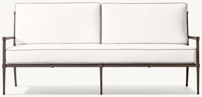 Trousdale Cast Aluminum Sofa