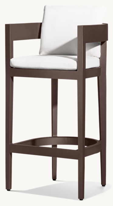 Balmain Aluminum Bar & Counter Stool