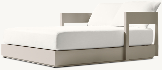 Balmain Aluminum Daybed