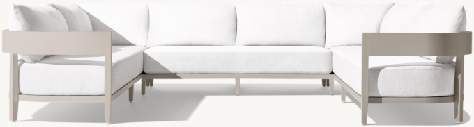 Balmain Aluminum Customizable Sectional