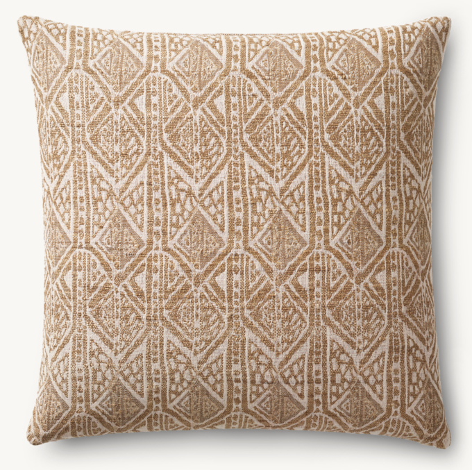 Naya Handwoven Allover Diamond Pillow Cover - Square