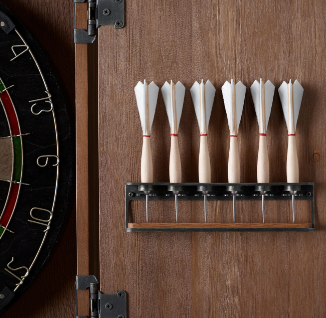 Vintage Tournament Dartboard Set