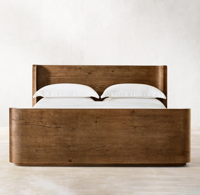 Oslo Shelter Platform Bed With Footboard