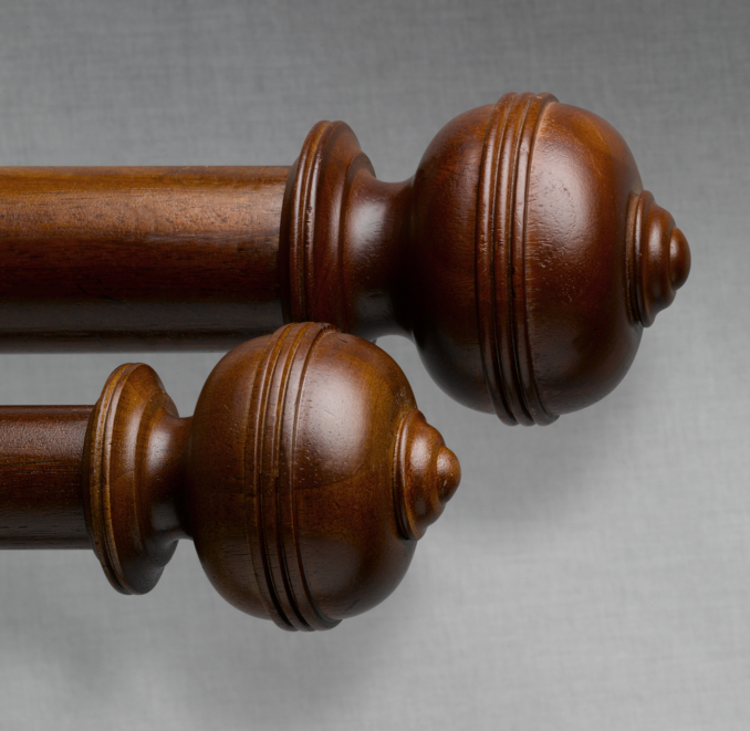 Solid Wood Rods Fluted | RH