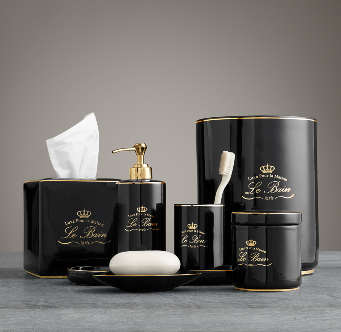 Le Bain French Porcelain Bath Accessories