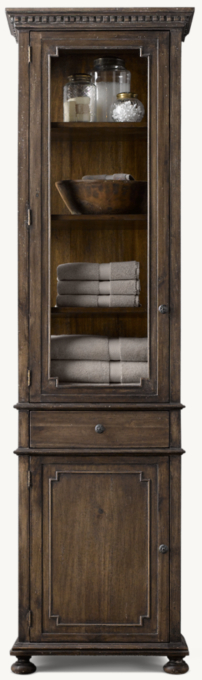 Restoration hardware tall cabinet discount