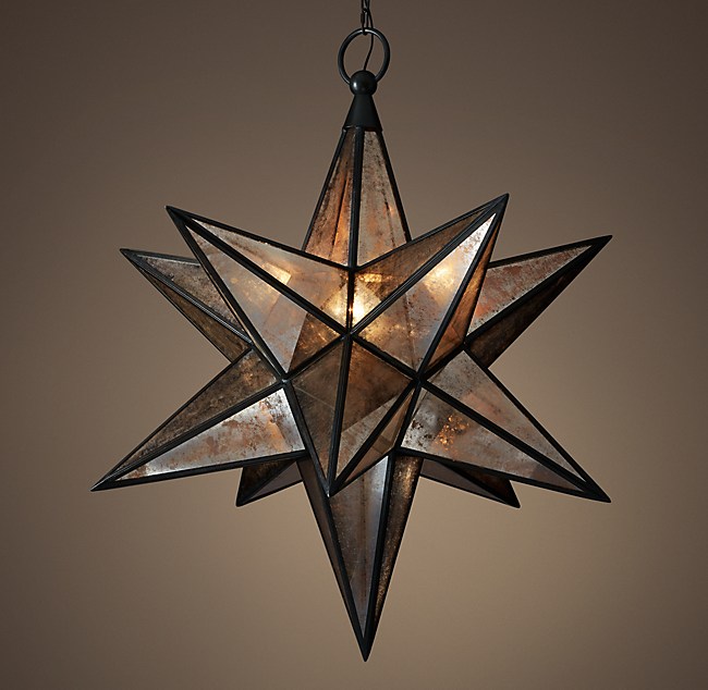 Moravian Star Pendant, Moravian Star Outdoor Pendant Light