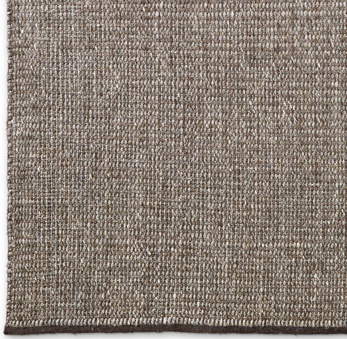 Rope Basket Weave Rug Swatch Mocha