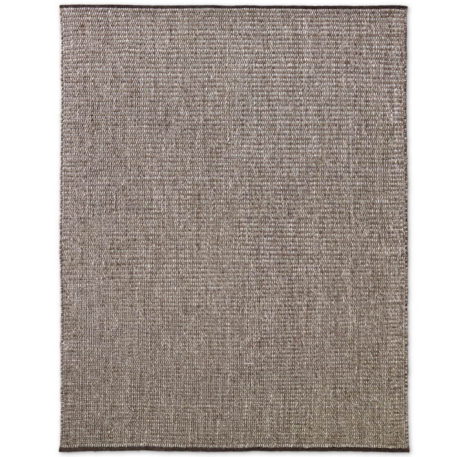 Rope Basket Weave Rug Mocha