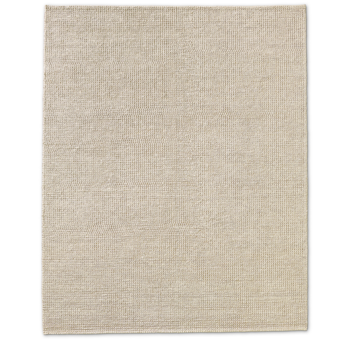 Knotted Jute Rug - Cream