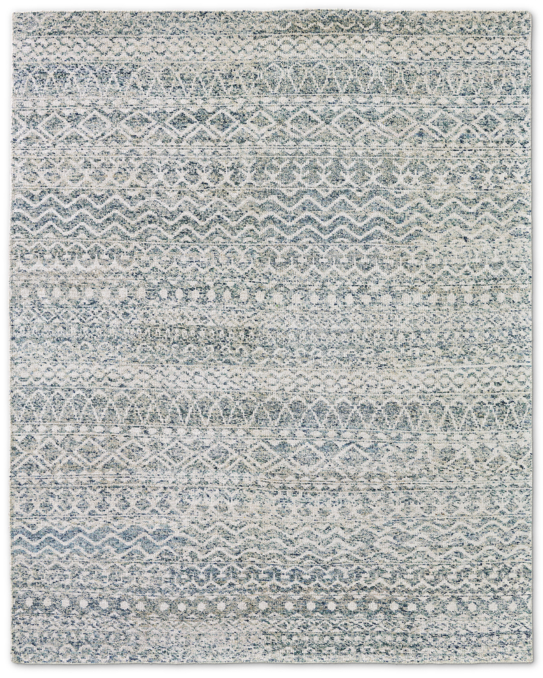 Zahira Moroccan Rug Ivory/Blue