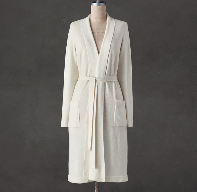 Long Cashmere Robe