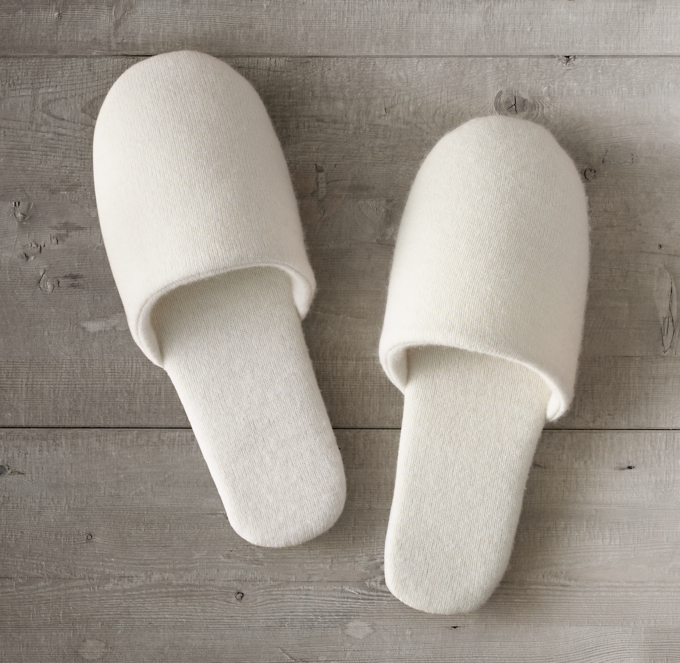 restoration hardware slippers