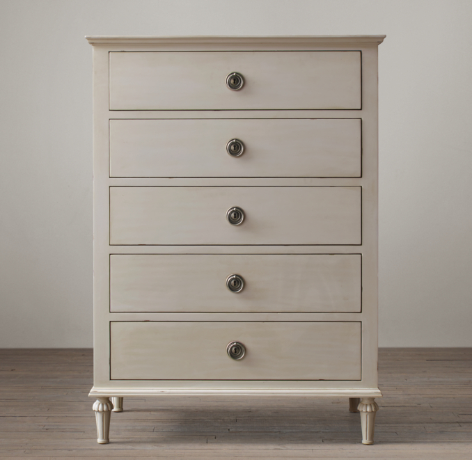 Maison 5Drawer Narrow Dresser