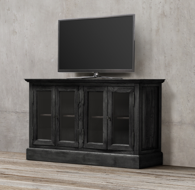 French Casement 54" Media Console