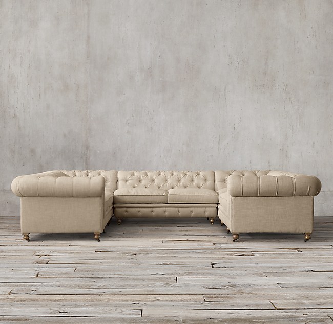 Kensington Upholstered U-Sofa Sectional