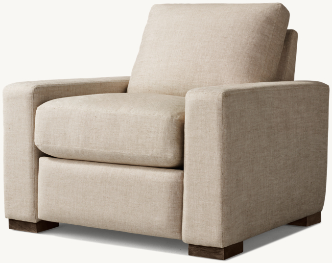 Three Quarter view of Maxwell Recliner 