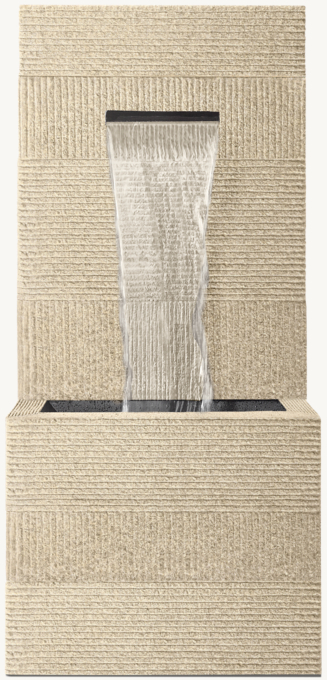 Vetro Wall Fountain 22\"